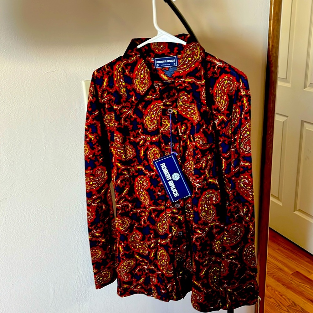 Vintage Robert Bruce Paisley shirt